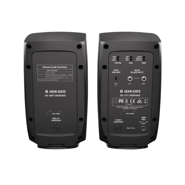 ADAM Audio D3V Pair (Black) - Image 2