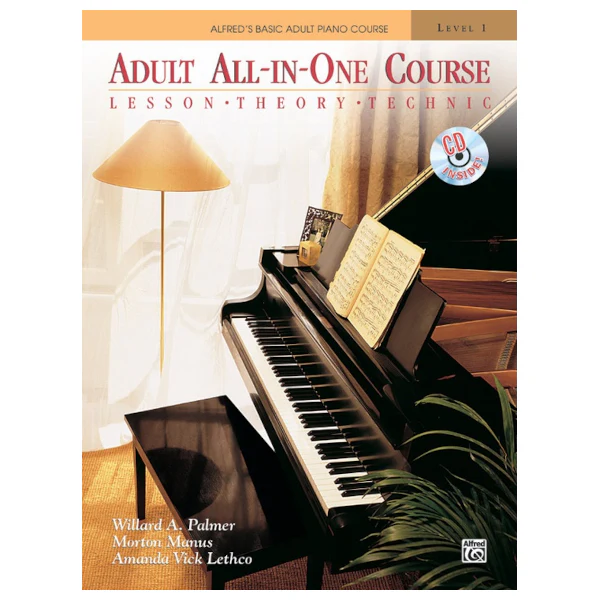 Alfred's Basic Adult All in One Course Level 1 Book + CD