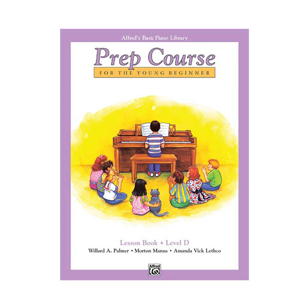 Alfred's Basic Piano Prep Course Lesson Book Level D