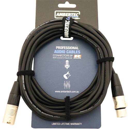 AmberTec Microphone Cable 5 Metre XLR-XLR - Image 2