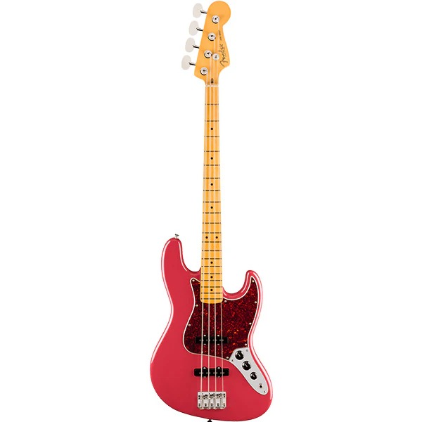 American Professional Classic Jazz Bass - Faded Dakota Red
