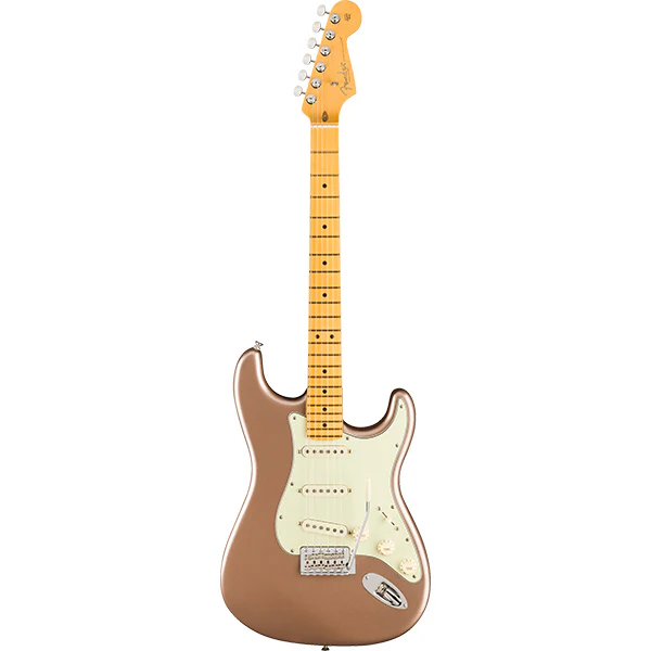 American Professional Classic Stratocaster Faded Firemist Gold m/n