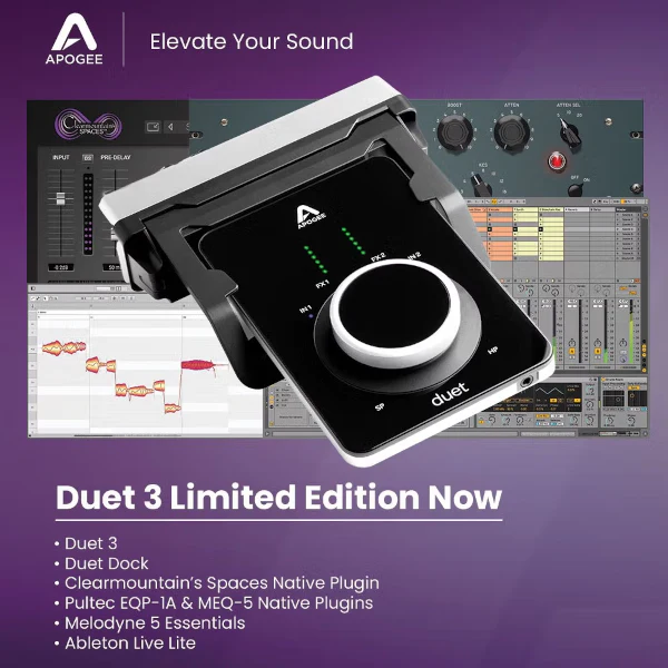 Apogee Duet 3 Limited Edition Bundle w/ Dock - Image 2