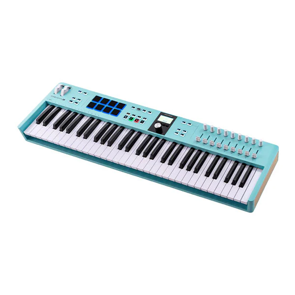 Arturia KeyLab Essential mk3 61-Key Keyboard Controller (Aquamarine) - Image 2