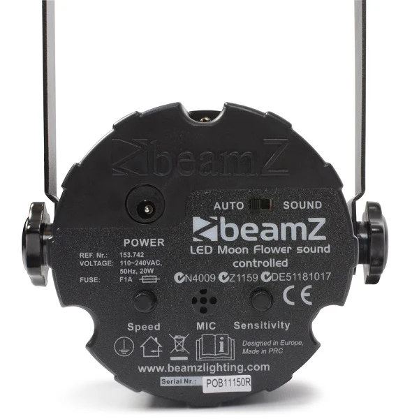 Beamz Moon Flower 60x RGBAW LEDs - Image 4