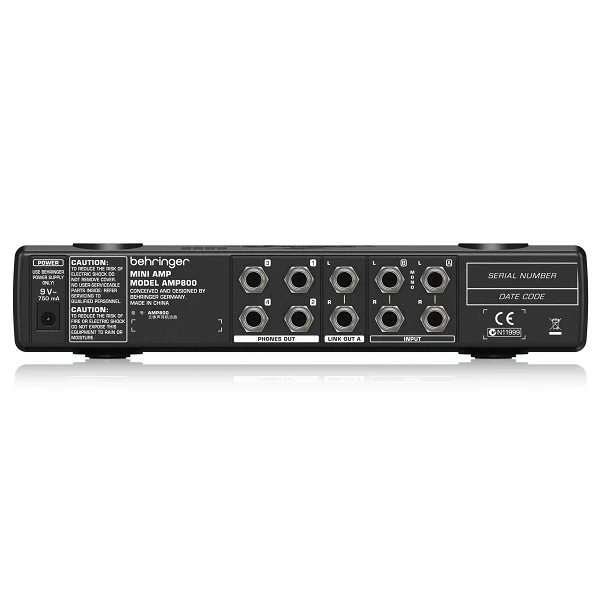Behringer AMP800 - Image 3