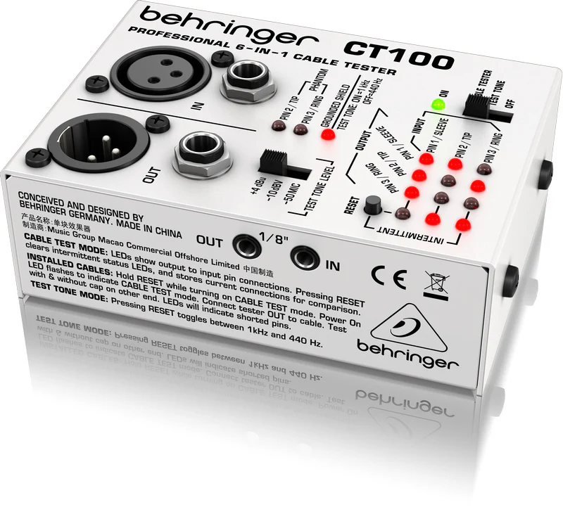 Behringer CT100 Cable Tester - Image 3