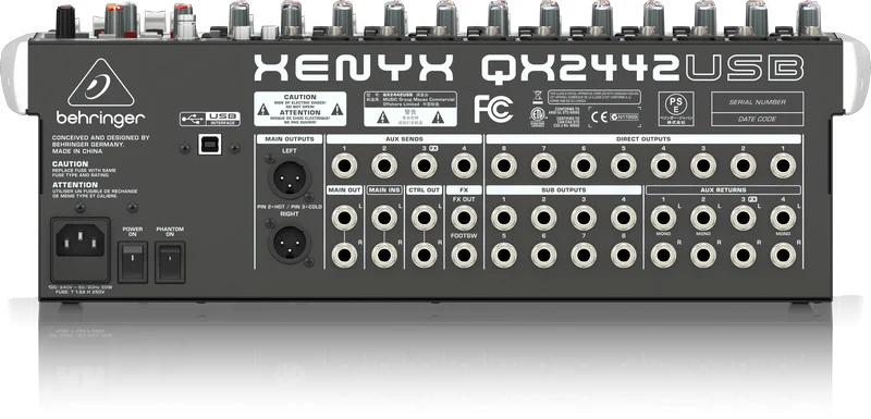 Behringer QX2442USB Mixer - Image 5
