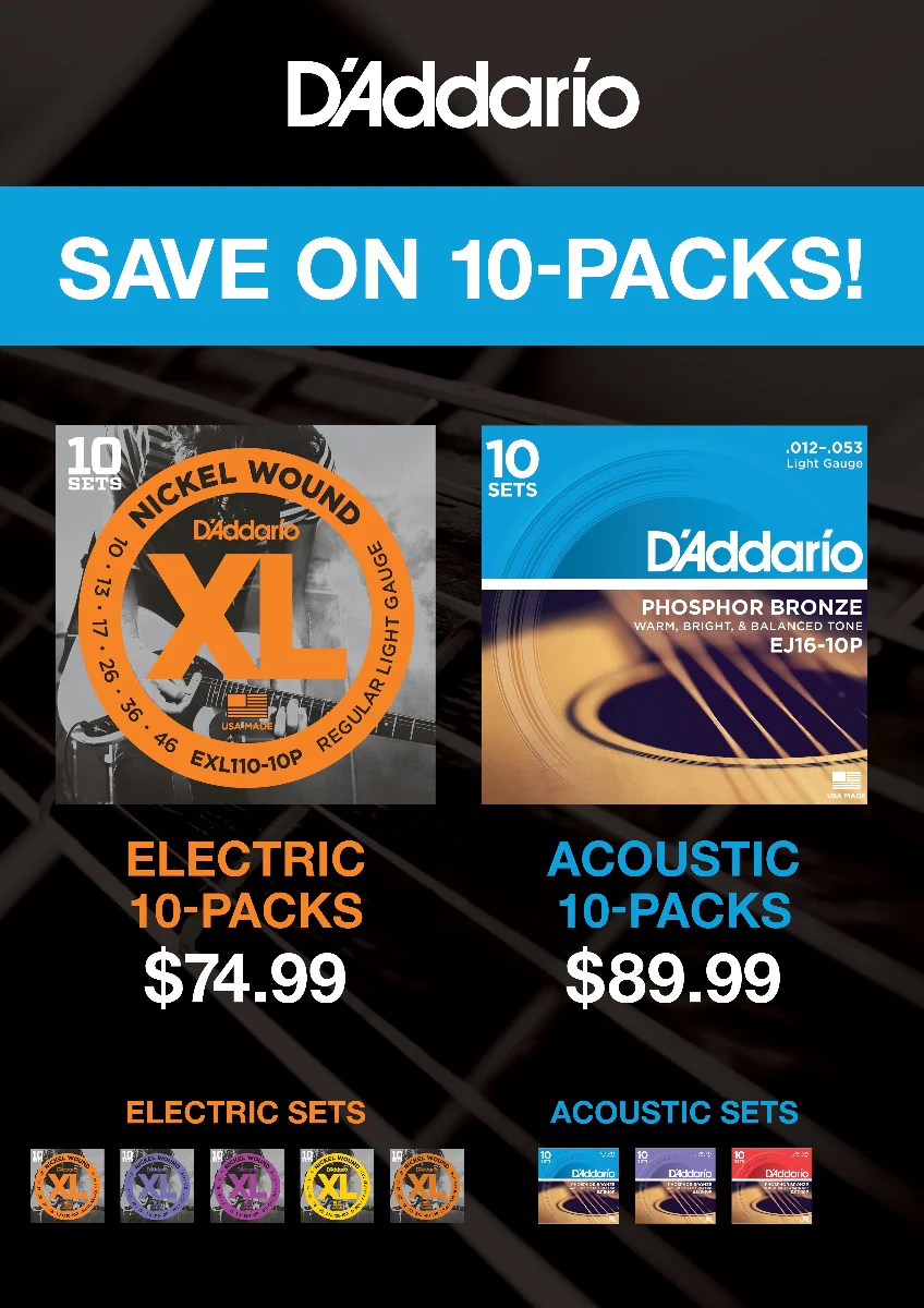 D'Addario EXL110 10 pack - Image 5