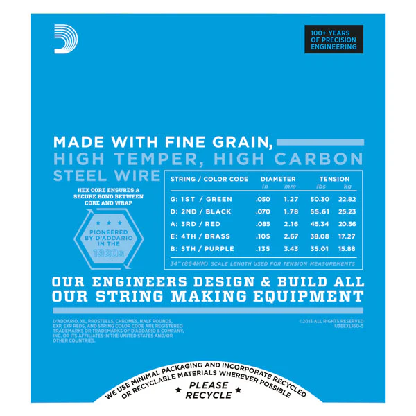 D'Addario EXL160-5 - Image 3