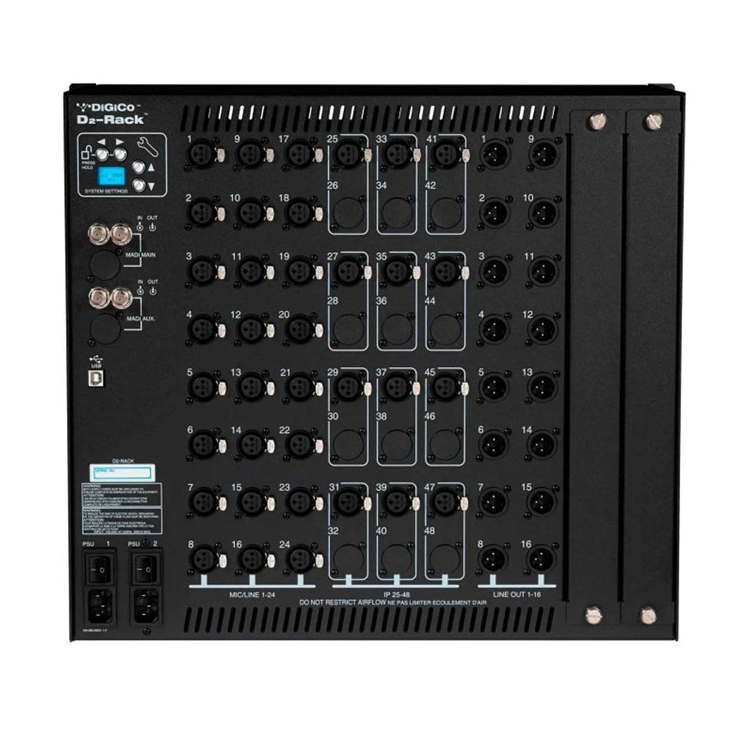 DiGiCo D2-Rack 2PSU BNC Version (Pre-Owned) - Image 2