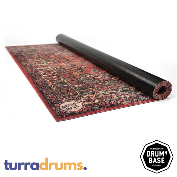 DRUMnBASE VP225 Original Red Stage Mat 185cmx160cm - Image 2