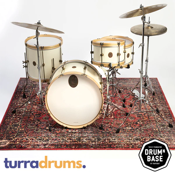 DRUMnBASE VP225 Original Red Stage Mat 185cmx160cm - Image 3