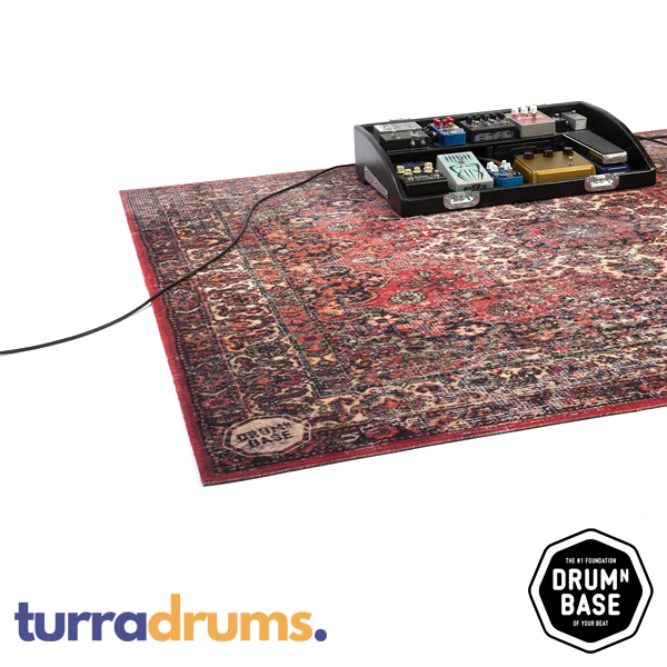 DRUMnBASE VP225 Original Red Stage Mat 185cmx160cm - Image 5
