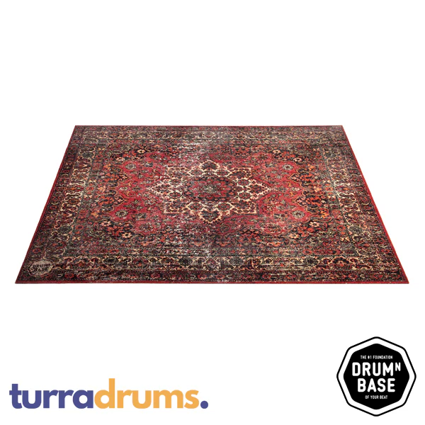 DRUMnBASE VP225 Original Red Stage Mat 185cmx160cm - Image 7