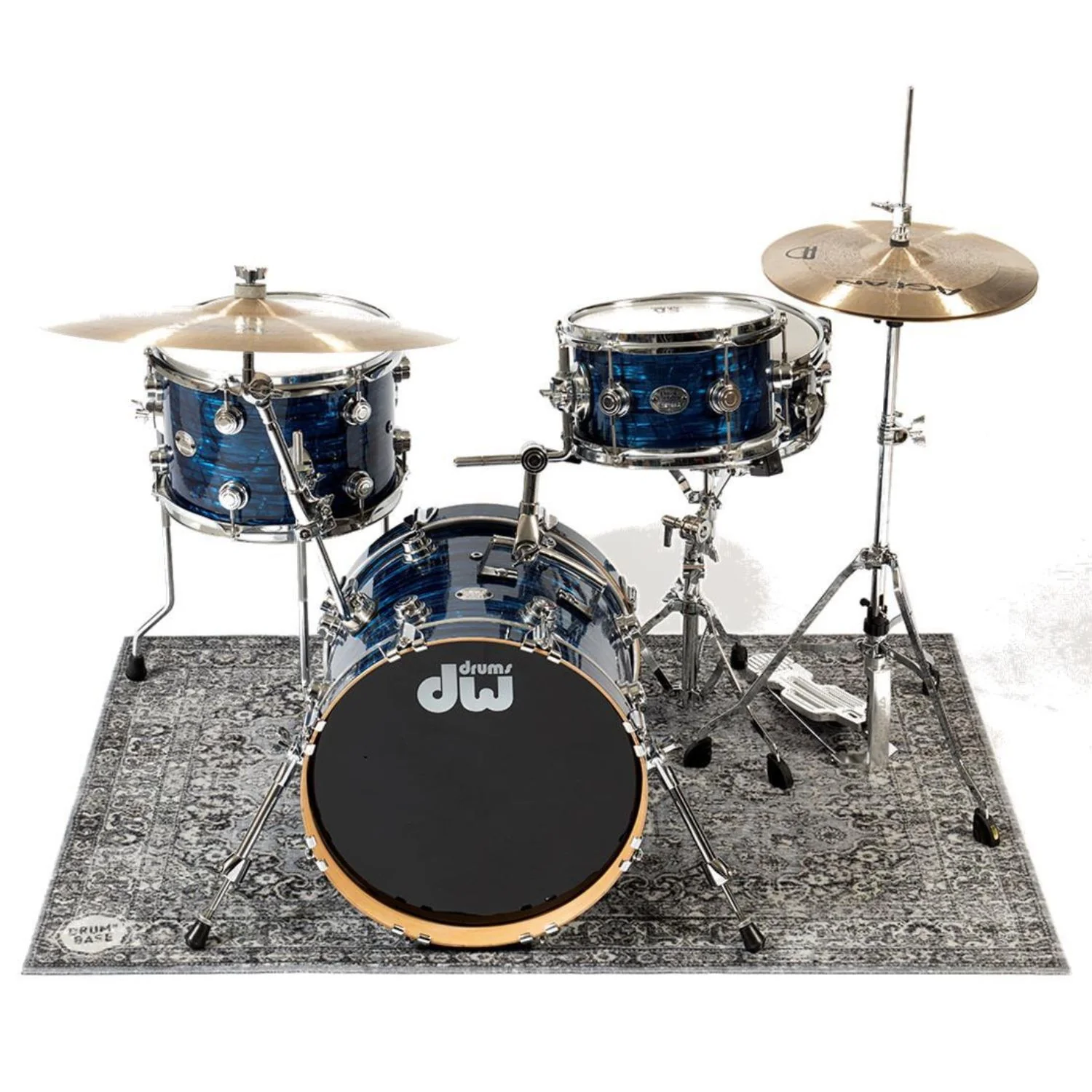 DRUMnBASE VP130 Grey Stage Mat - 130x90cm - Image 3