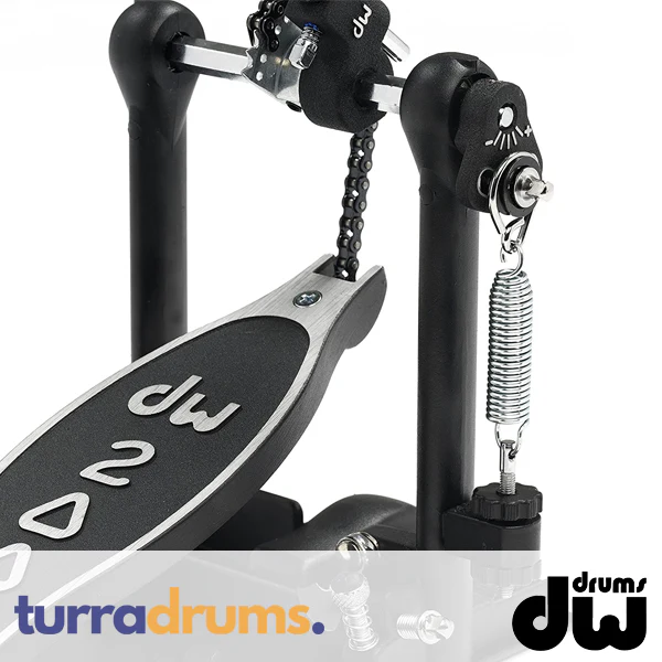 DW 2000 Series Chain Drive Double Bass Drum Pedal (DWCP2002) - Image 4