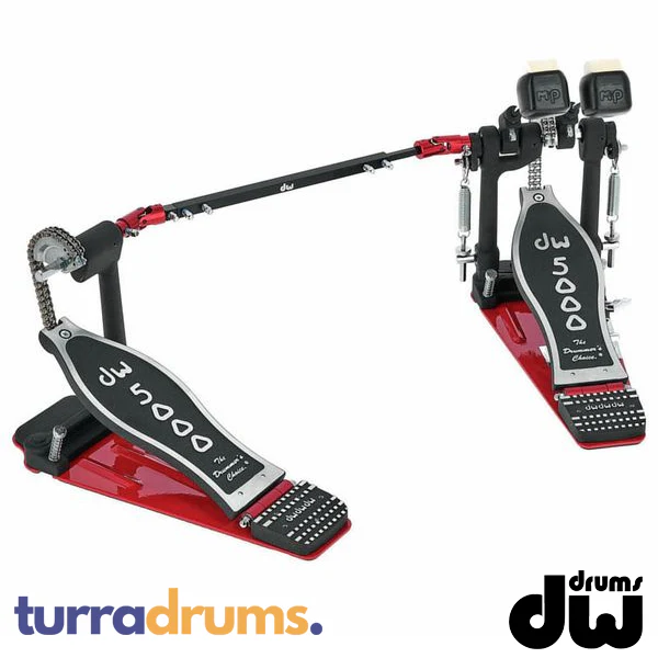 DW 5000 Series Accelerator Double Bass Drum Pedal (DWCP5002AD4) - Image 3