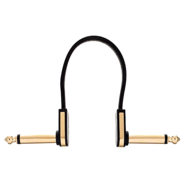 EBS PG-10 Premium Gold Flat Patch Cable - 10cm - Image 2