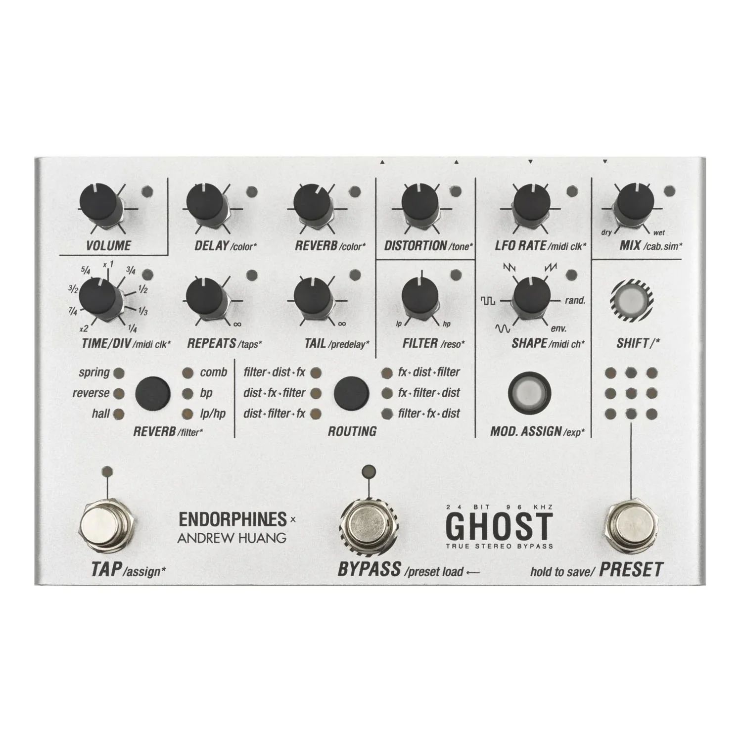 Endorphin.es Ghost Pedal (Silver)