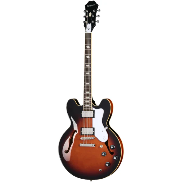 Epiphone Bonehead Riviera - Dark Tobacco Sunburst