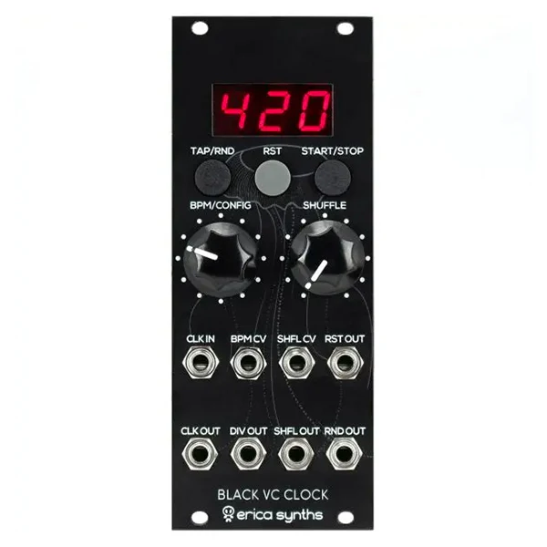 Erica Synths Black VC Clock V2