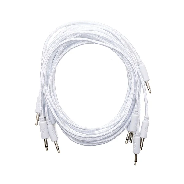 Erica Synths Braided Eurorack Patch Cable 5-Pack 90cm - Image 3