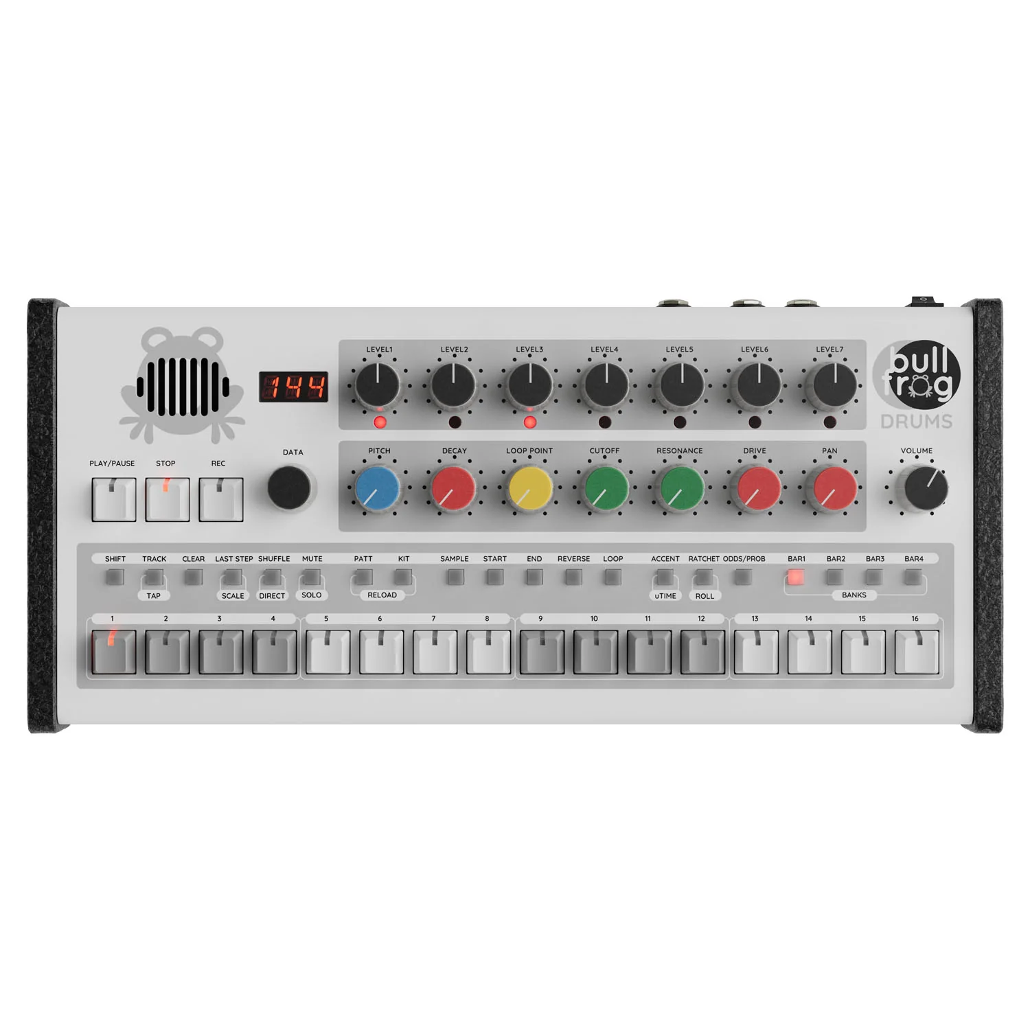 Erica Synths Bullfrog Drums Drum Machine
