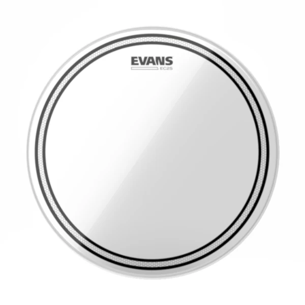 Evans EC2S Frosted Drumhead - Image 6