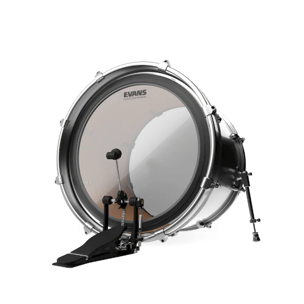 Evans EMAD2 Clear Bass Drum Head - 20" - Image 2