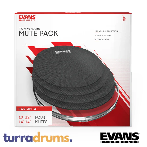 Evans SoundOff Tom/Snare Mute Pack - Image 2