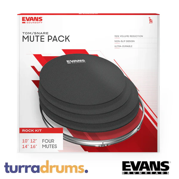 Evans SoundOff Tom/Snare Mute Pack - Image 3