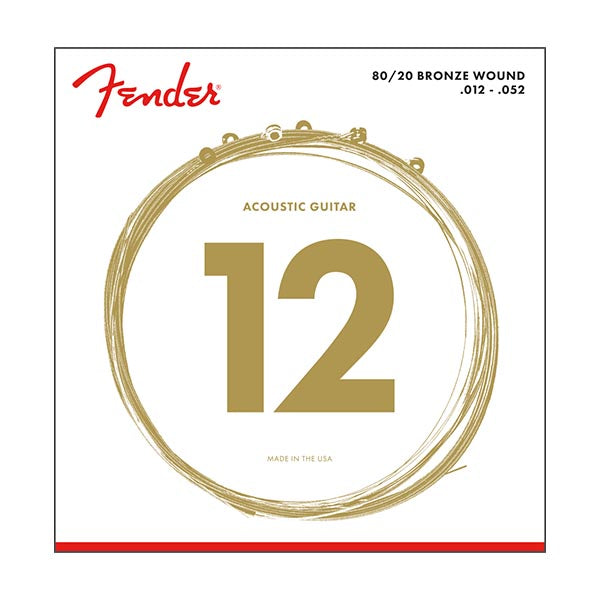 Fender 80/20 Bronze Acoustic Guitar Strings - Image 2
