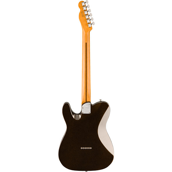 Fender American Ultra II Telecaster Ebony F/B Texas Tea - Image 2
