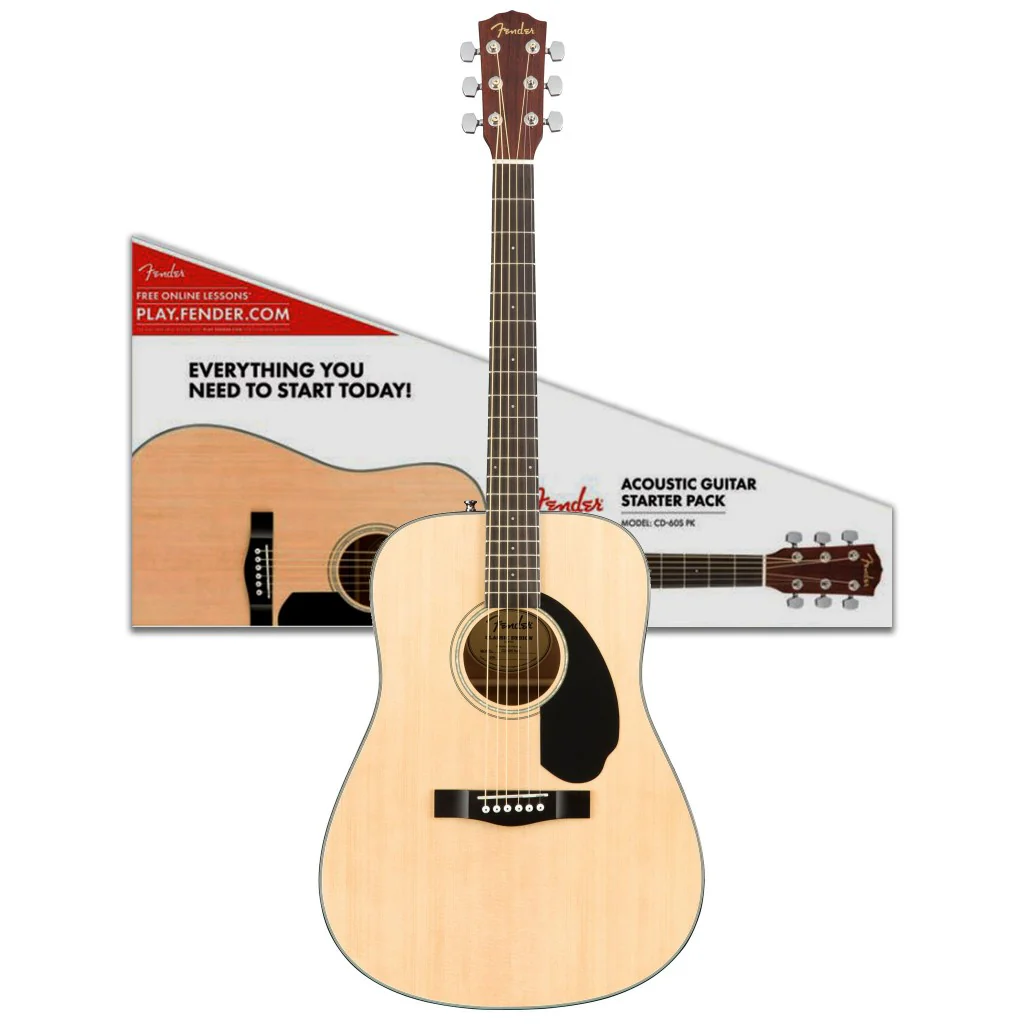 Fender CD60S Acoustic Guitar Pack - Image 3