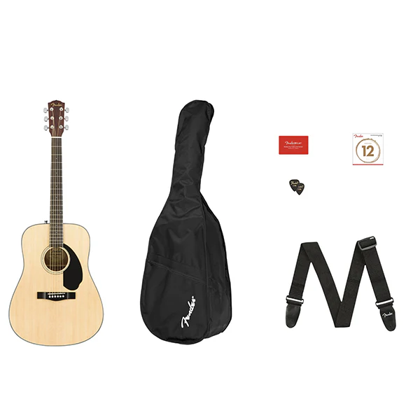 Fender CD60S Acoustic Guitar Pack - Image 5
