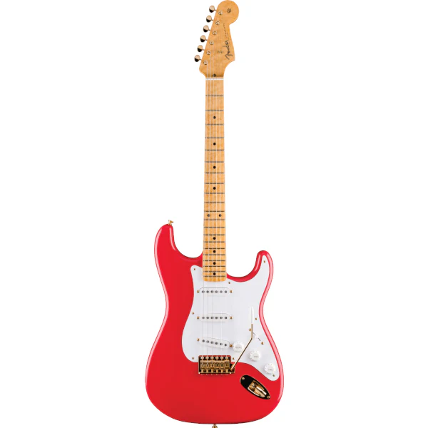 Fender Custom Shop Masterbuilt Greg Fessler 1950s Stratocaster AAAA Birdseye Maple Neck NOS - Fiesta Red