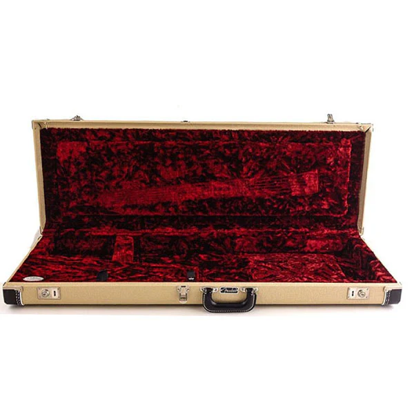 Fender G&G Deluxe Strat / Tele Case Blonde Tolex - Image 2