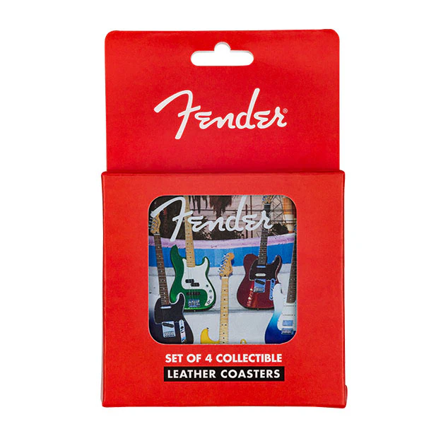 Fender Guitars Coasters set 4-Pack