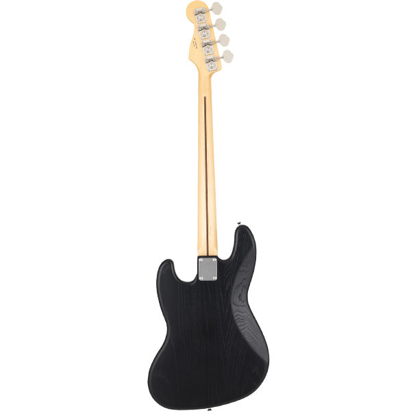 Fender Japan Jazz Bass Raw Ash Black - Image 2