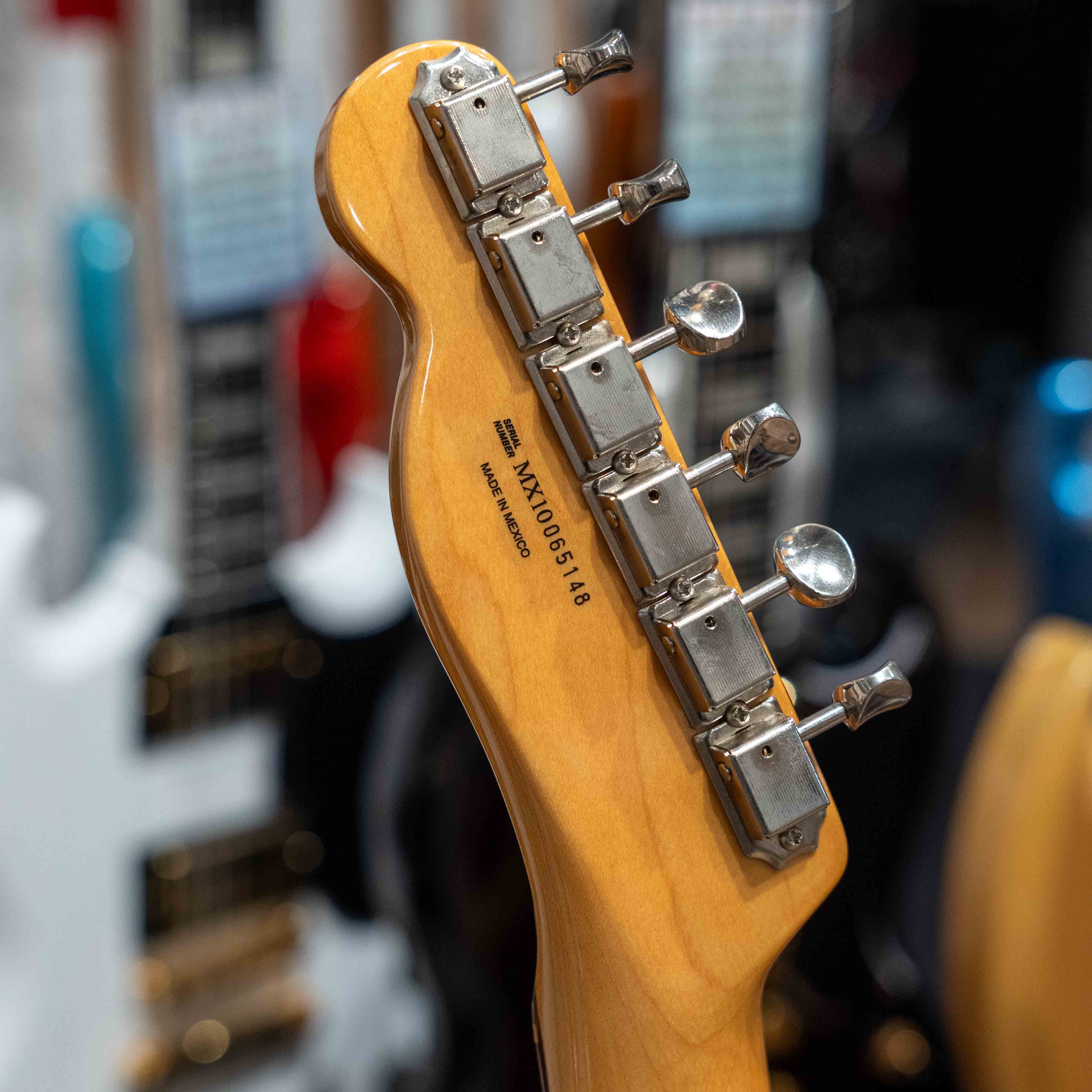 Fender Mexican Acoustasonic Telecaster 2010 - Olympic White (Pre-Owned) - Image 7
