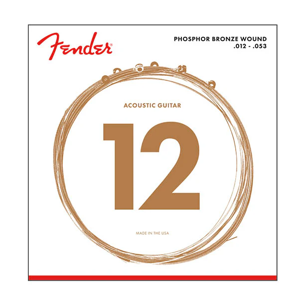 Fender Phosphor Bronze Acoustic Guitar Strings - Image 2