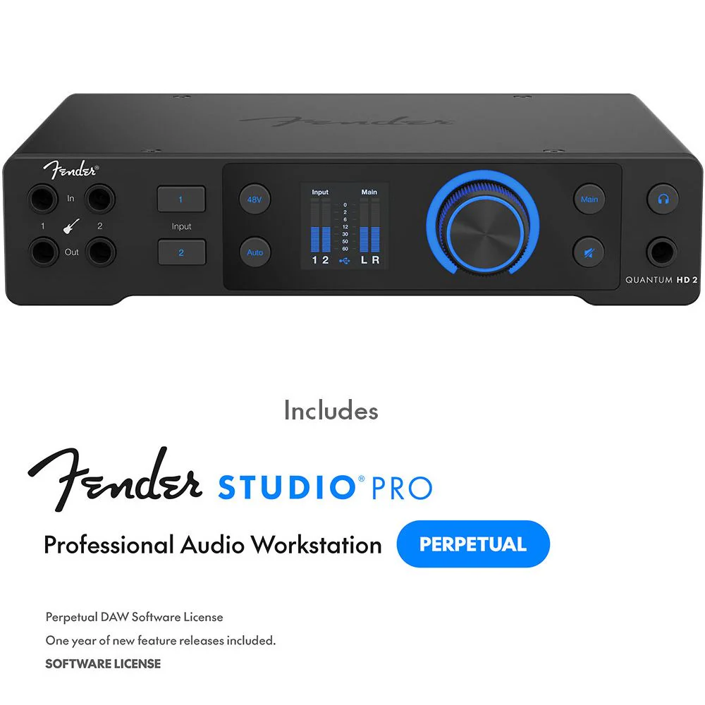 Fender Studio Quantum HD2 Audio Interface - Image 3