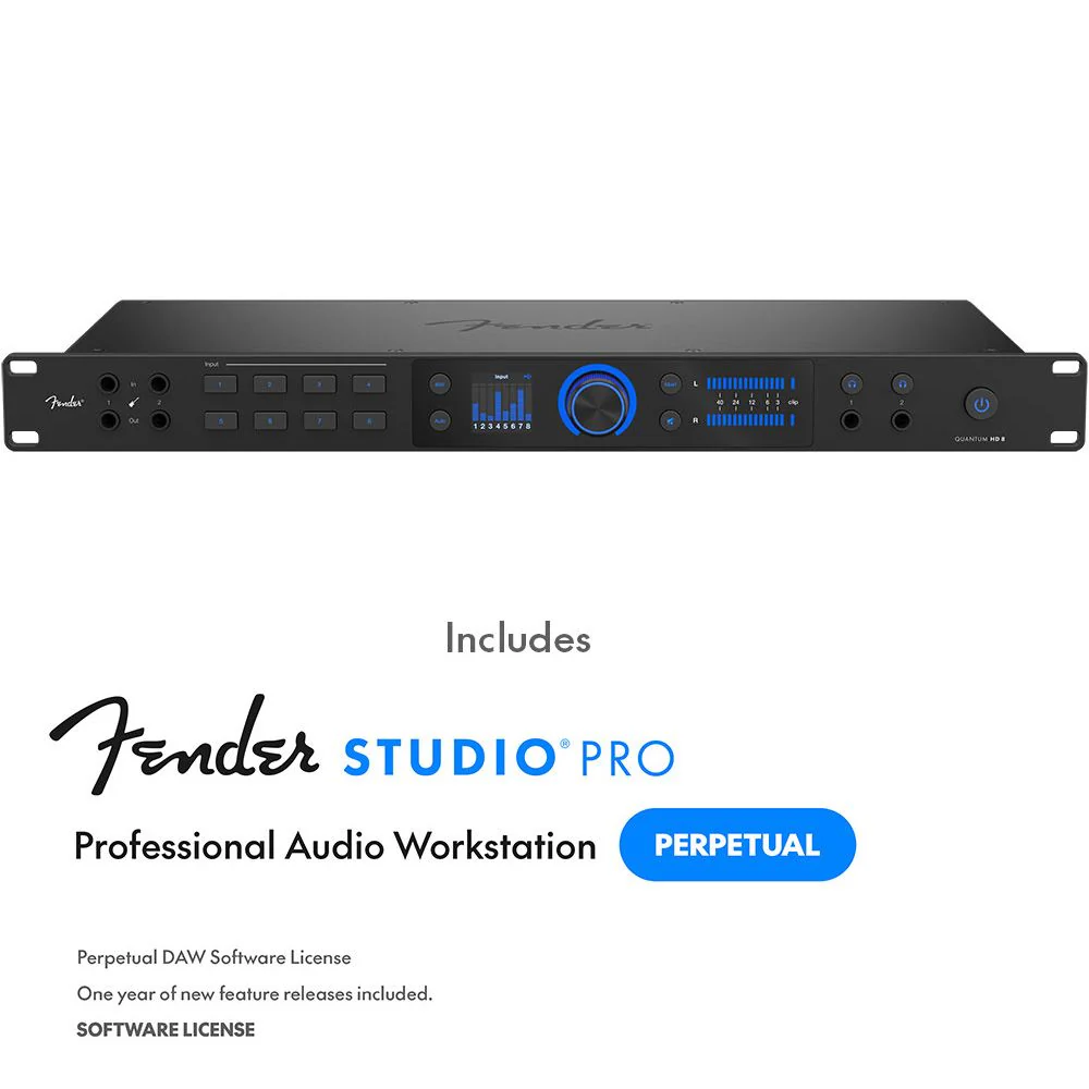 Fender Studio Quantum HD8 Audio Interface - Image 3