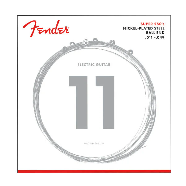 Fender Super 250 Electric Guitar Strings - Image 3