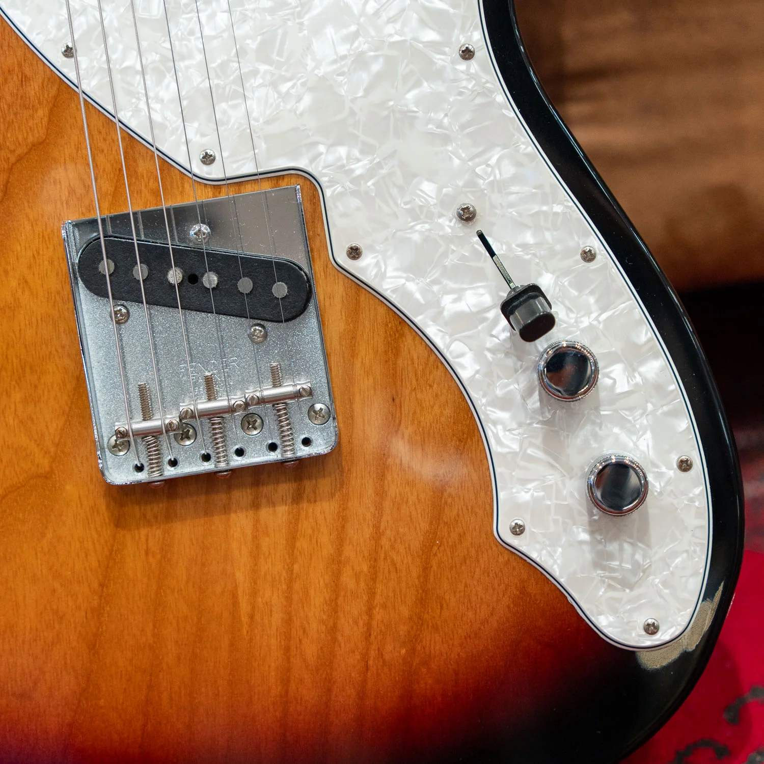 Fender Vintera II '60s Telecaster Thinline - 3 Tone Sunburst (Pre-Owned) - Image 3