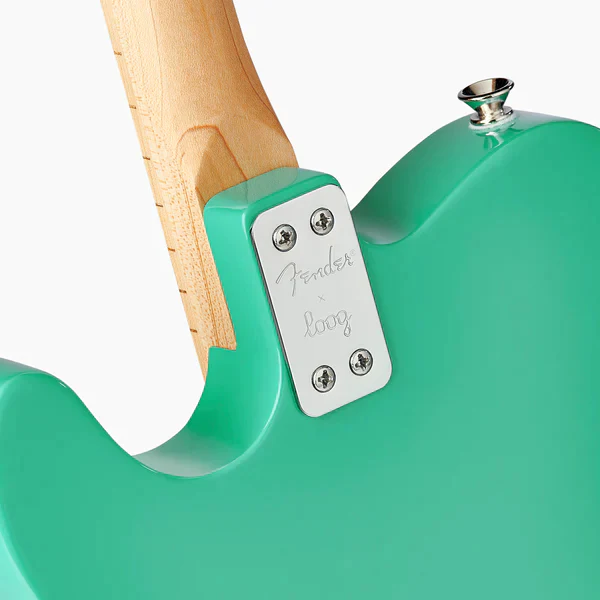 Loog Fender X Telecaster - Surf Green - Image 4