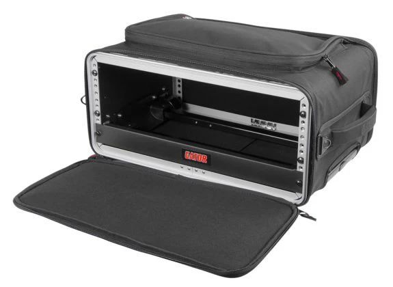Gator GR-RACKBAG-3UW Lightweight Rack Bag with Wheels - Image 4
