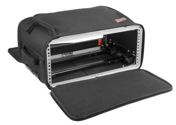 Gator GR-RACKBAG-3UW Lightweight Rack Bag with Wheels - Image 5