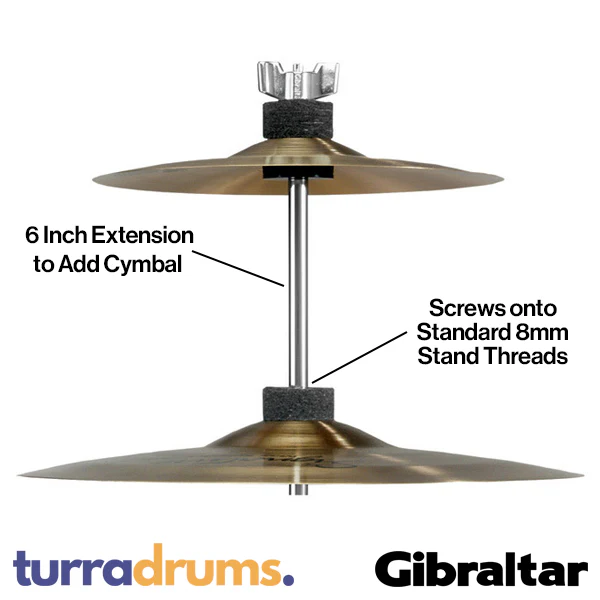 Gibraltar 6 Inch Mini Cymbal Stacker (GSCMCSA6) - Image 2
